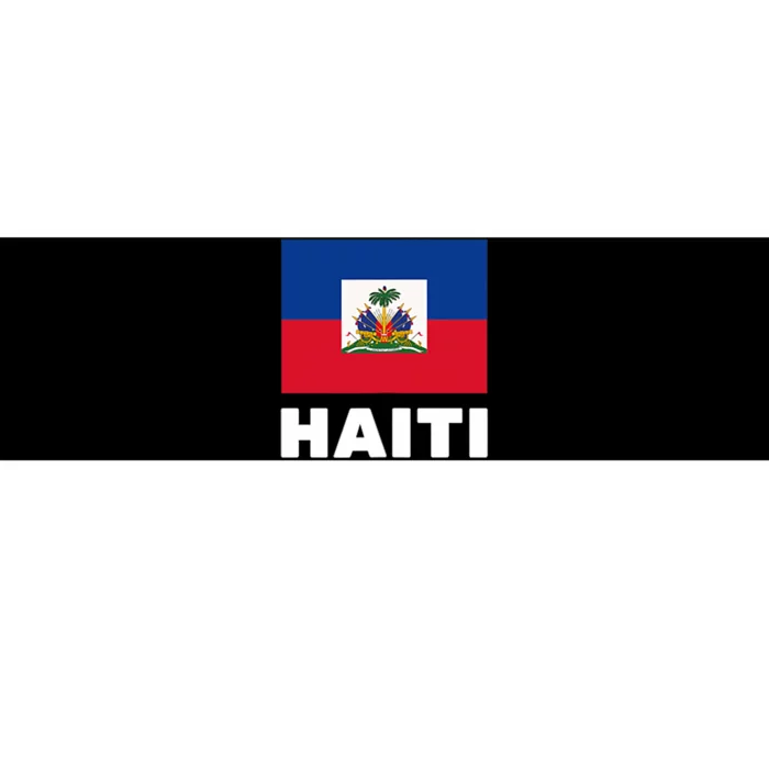 Haitian Flag Day Cool Haiti Flag Pride Bumper Sticker