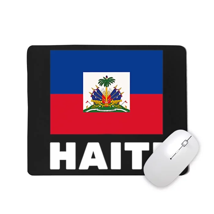 Haitian Flag Day Cool Haiti Flag Pride Mousepad