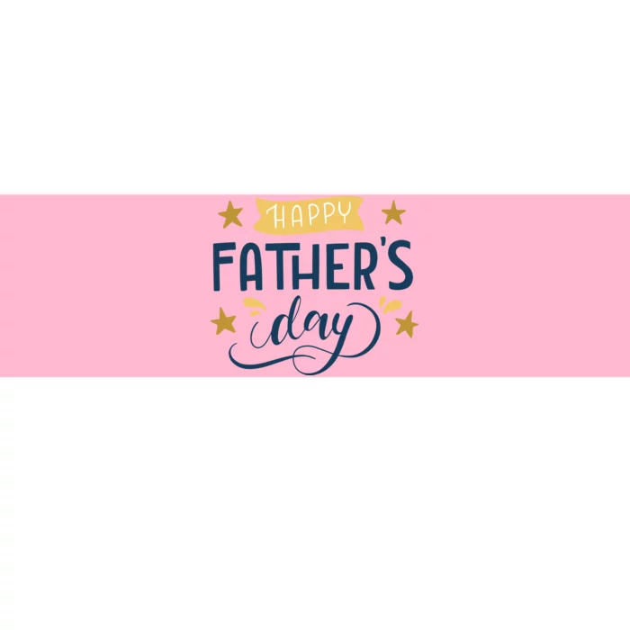 Happy Fathers Day Celebration Gift Bumper Sticker