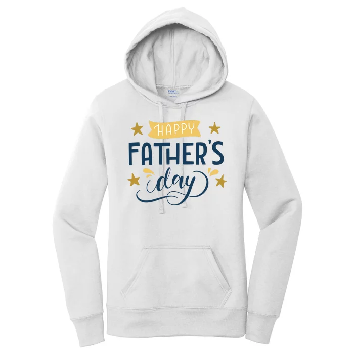 Happy Fathers Day Celebration Gift Women's Pullover Hoodie