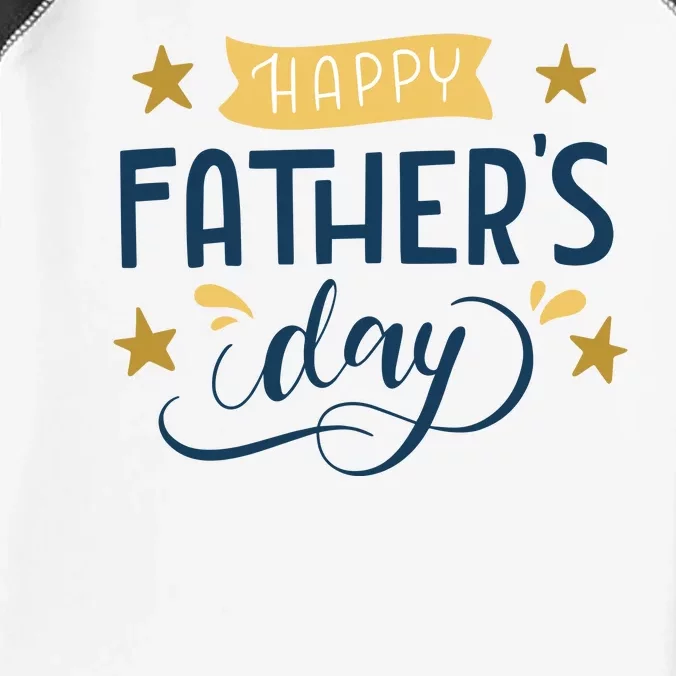 Happy Fathers Day Celebration Gift Infant Baby Jersey Bodysuit