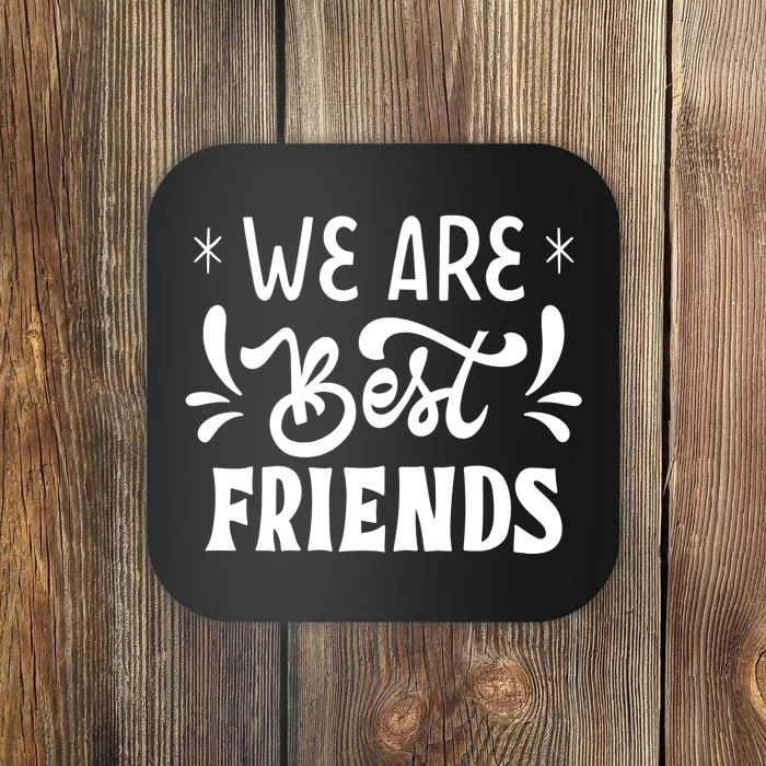 Happy Friendship Day Celebration Graphic Coaster