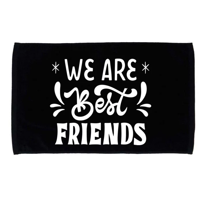 Happy Friendship Day Celebration Graphic Microfiber Hand Towel