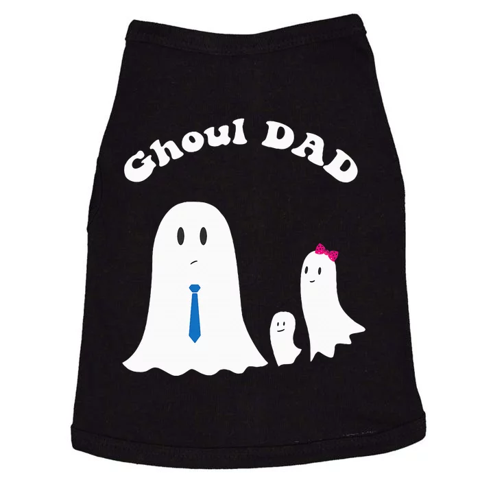 Halloween Father Daddy Ghost Trick or Treating Ghoul Dad Doggie Tank