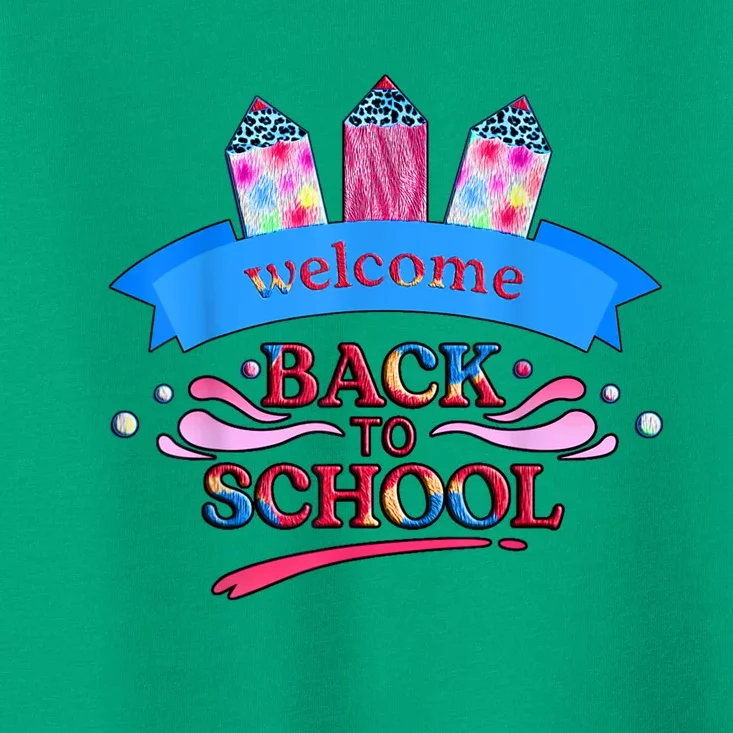 Happy First Day Of School Teachers Women Student Boy Girl Toddler T-Shirt