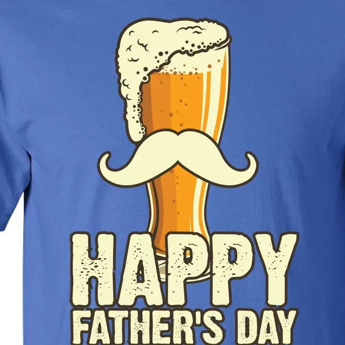 Happy Father's Day Beer Love Family Cute Gift Tall T-Shirt