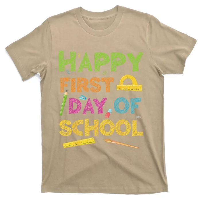 Happy First Day Of School Back To School Gift T-Shirt