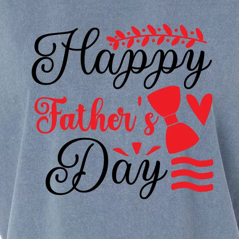 Happy Father's Day Garment-Dyed Women's Muscle Tee