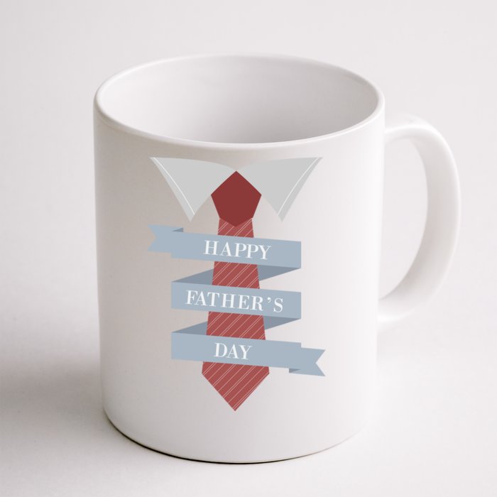 Happy Father's Day Tie Front & Back Coffee Mug