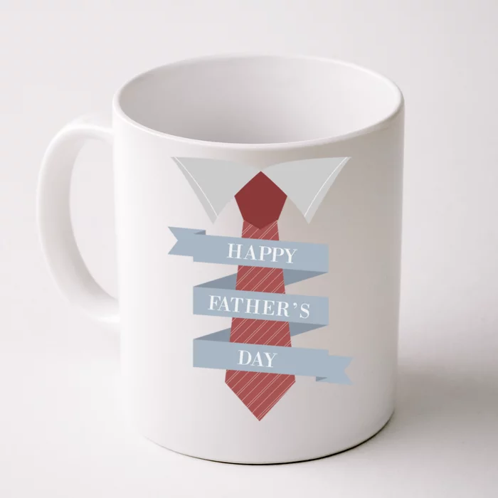 Happy Father's Day Tie Front & Back Coffee Mug