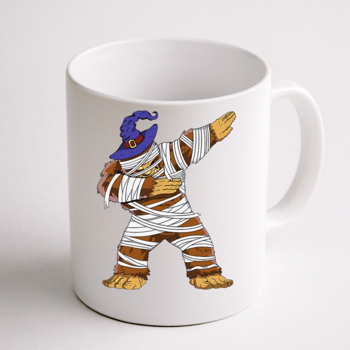 Halloween Funny Dabbing Bigfoot For And Sasquatch Front & Back Coffee Mug