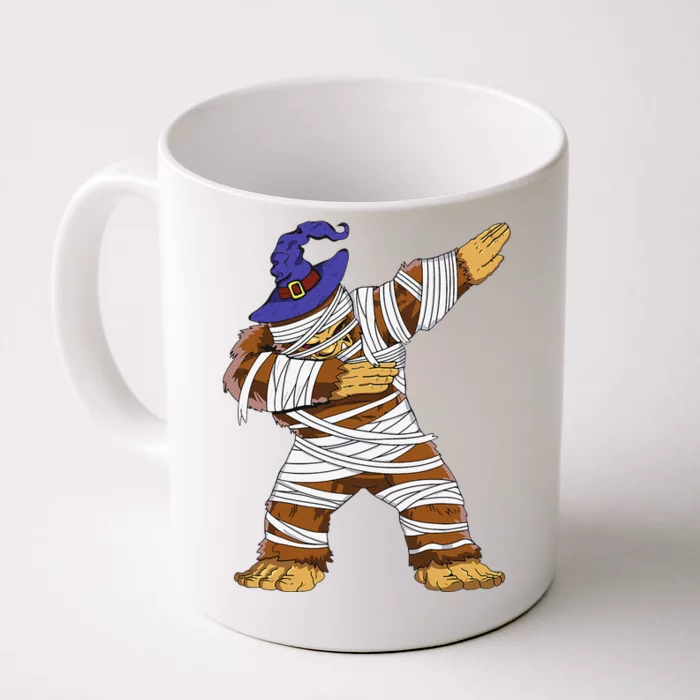 Halloween Funny Dabbing Bigfoot For And Sasquatch Front & Back Coffee Mug