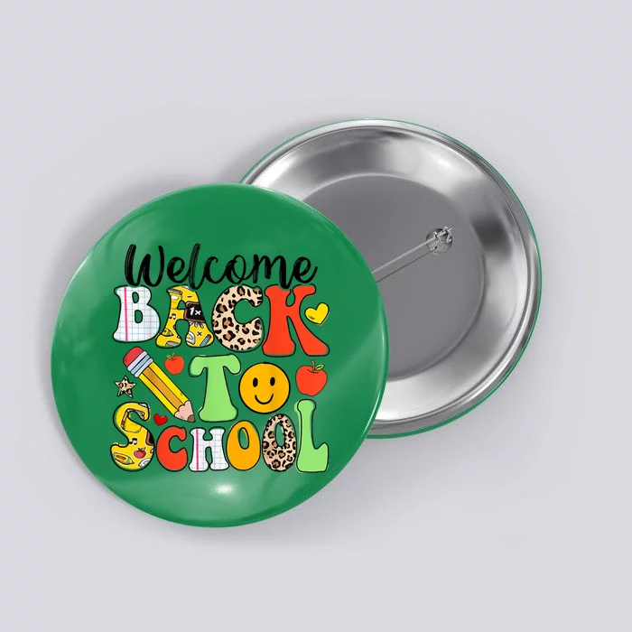 Happy First Day Of School Back To School Excitement Starting Strong School Ad Button