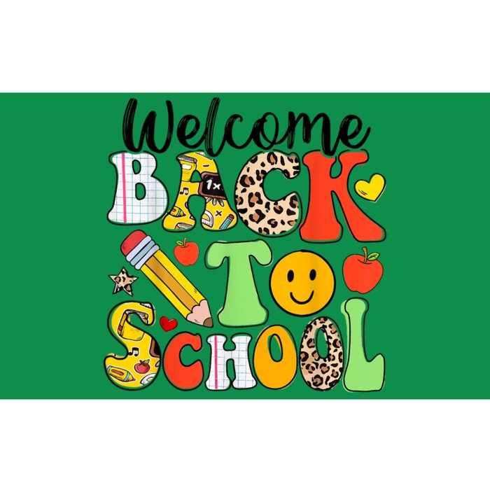 Happy First Day Of School Back To School Excitement Starting Strong School Ad Bumper Sticker