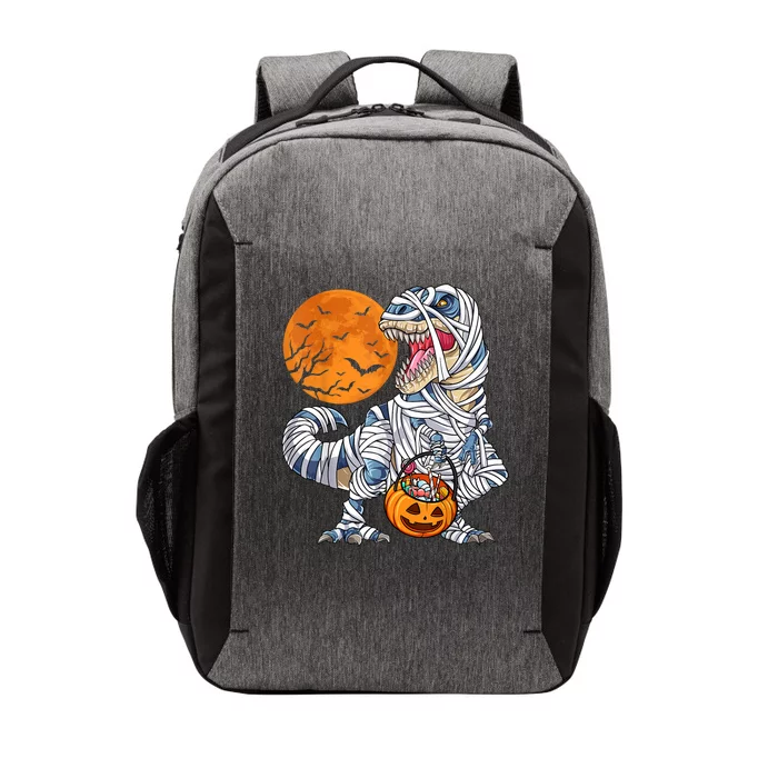 Halloween For Dinosaur T Rex Mummy Pumpkin Long Sleeve Vector Backpack