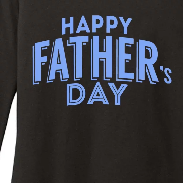 Happy Father's Day Gift For Dad Womens CVC Long Sleeve Shirt