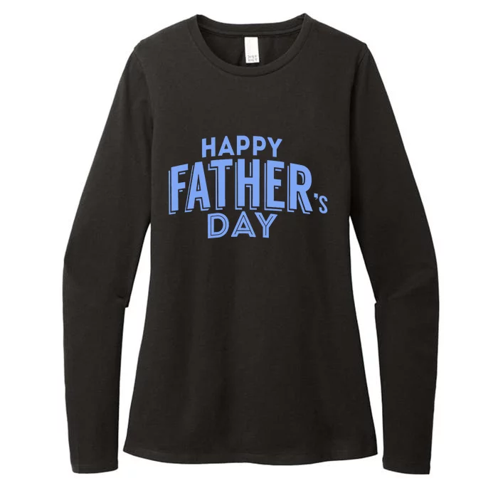 Happy Father's Day Gift For Dad Womens CVC Long Sleeve Shirt