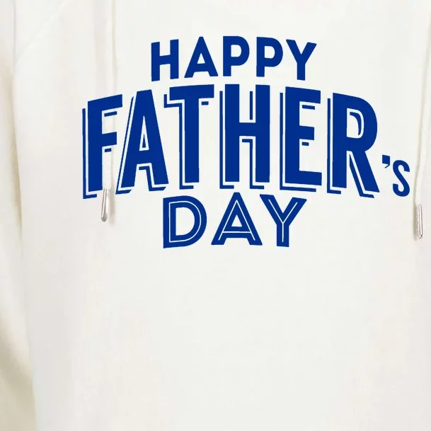 Happy Father's Day Gift For Dad Womens Funnel Neck Pullover Hood