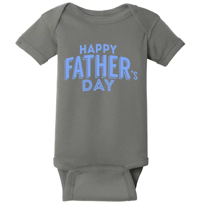 Happy Father's Day Gift For Dad Baby Bodysuit