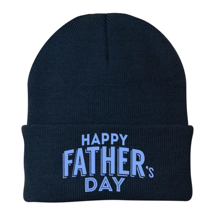 Happy Father's Day Gift For Dad Knit Cap Winter Beanie