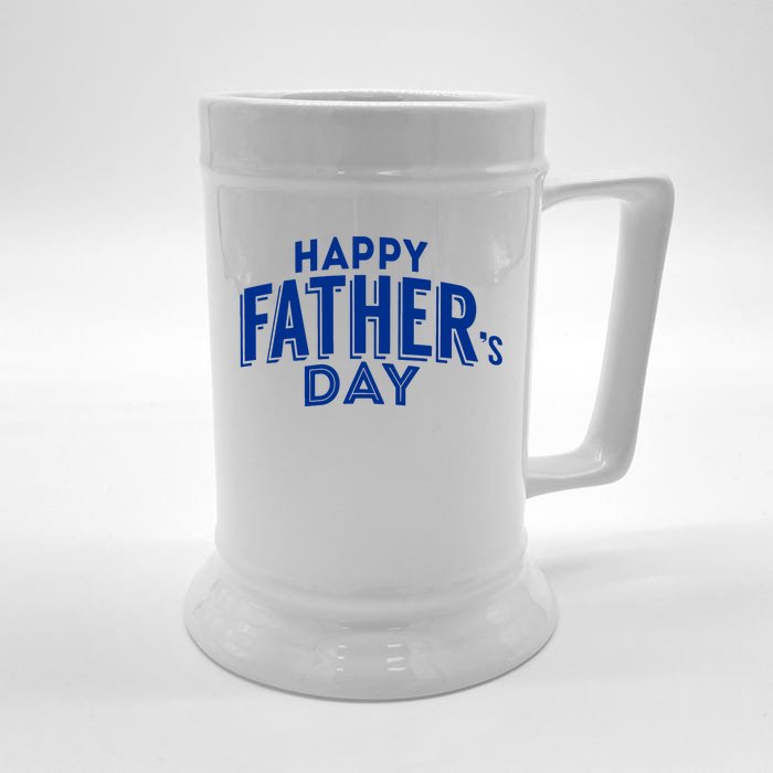 Happy Father's Day Gift For Dad Front & Back Beer Stein