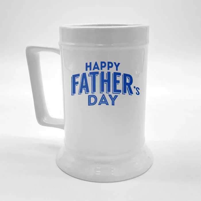 Happy Father's Day Gift For Dad Front & Back Beer Stein