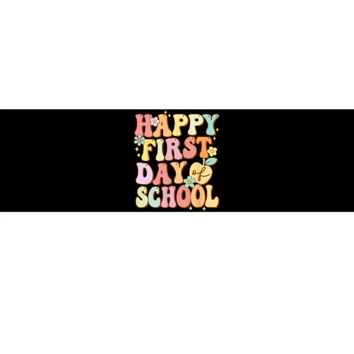 Happy First Day Of School Teachers Back To School Bumper Sticker