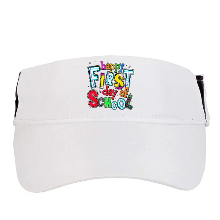 Happy First Day Of School Gifts Students Teachers Adult Drive Performance Visor