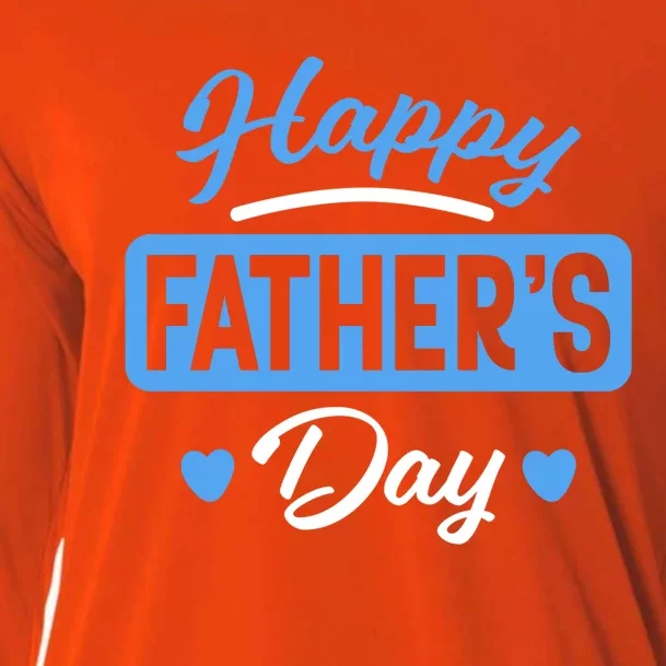 Happy Father's Day Gift Cooling Performance Long Sleeve Crew