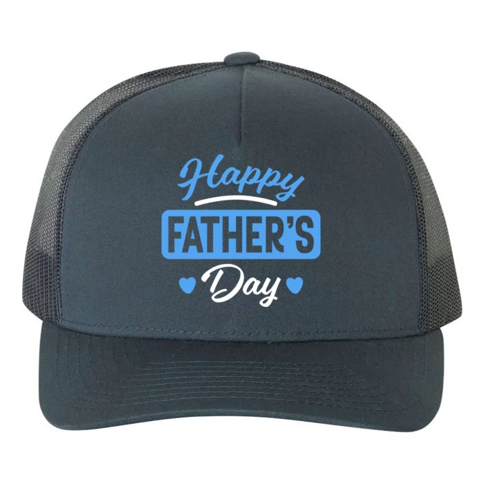 Happy Father's Day Gift Yupoong Adult 5-Panel Trucker Hat