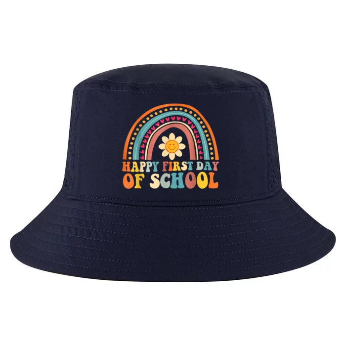 Happy First Day Of School For Teachers Kids Back To School Cool Comfort Performance Bucket Hat