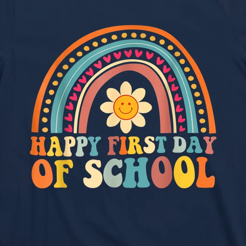 Happy First Day Of School For Teachers Kids Back To School T-Shirt