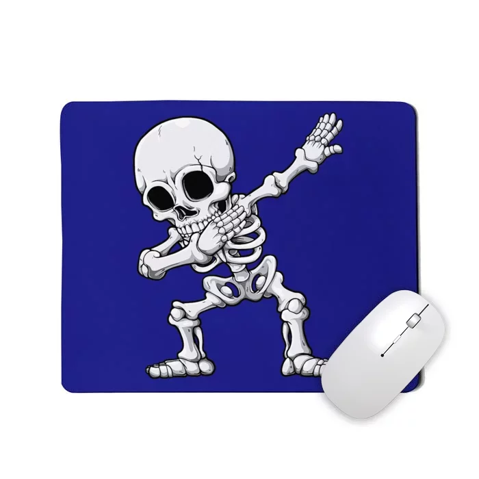 Halloween Funny Dabbing Skeleton Skull Rib Cage Dab Dance Mousepad