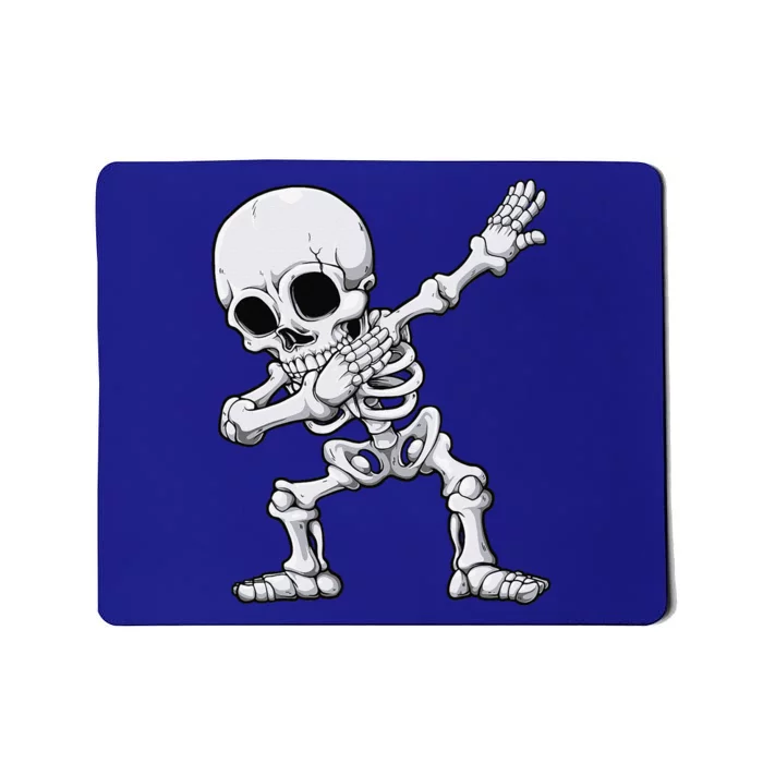 Halloween Funny Dabbing Skeleton Skull Rib Cage Dab Dance Mousepad