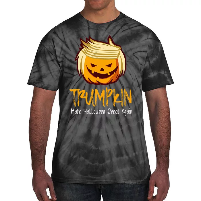 Halloween Funny Donald Trump Costume Idea Tie-Dye T-Shirt