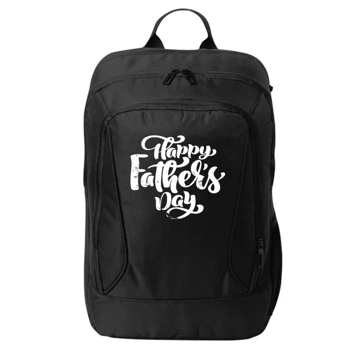 Happy Father's Day Gift For Dad City Backpack