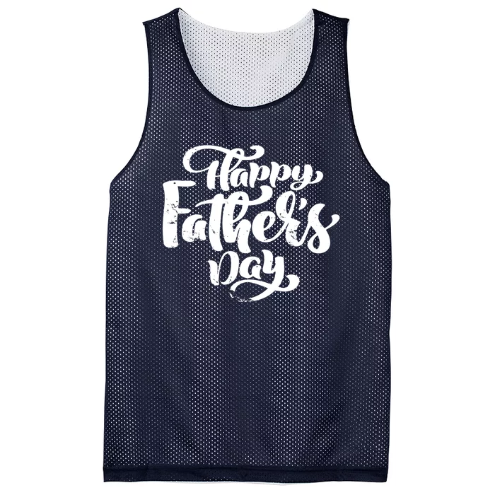 Happy Father's Day Gift For Dad Mesh Reversible Basketball Jersey Tank