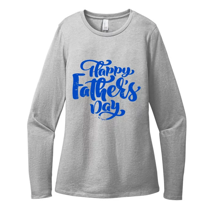 Happy Father's Day Gift For Dad Womens CVC Long Sleeve Shirt