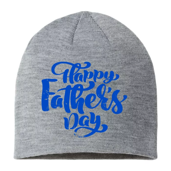 Happy Father's Day Gift For Dad 8 1/2in Sustainable Knit Beanie