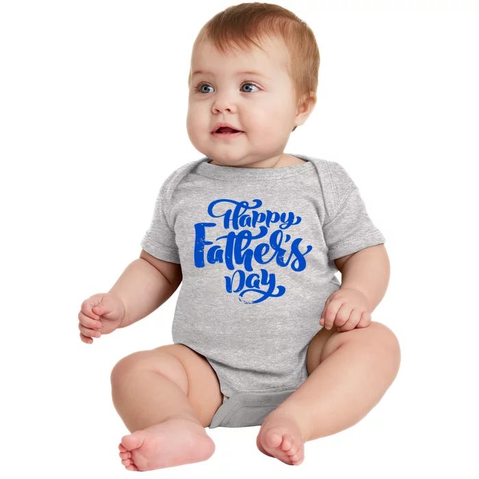 Happy Father's Day Gift For Dad Baby Bodysuit