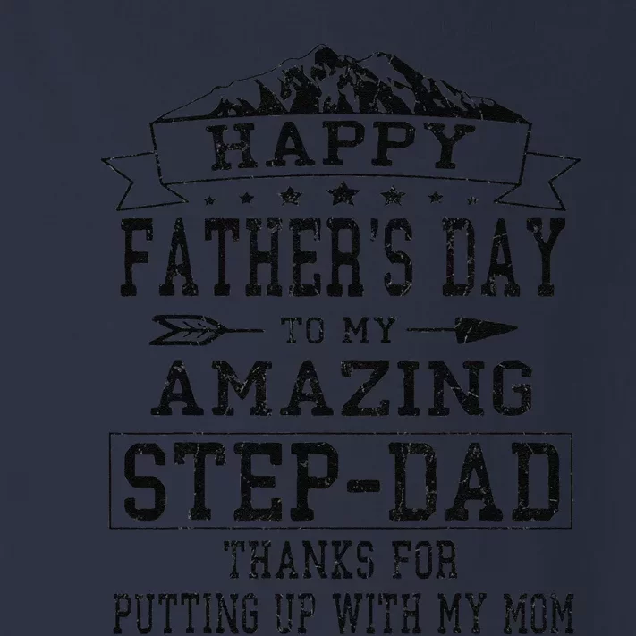 Happy Fathers Day StepDad For Dad Daddy Stepfather Gift Toddler Long Sleeve Shirt