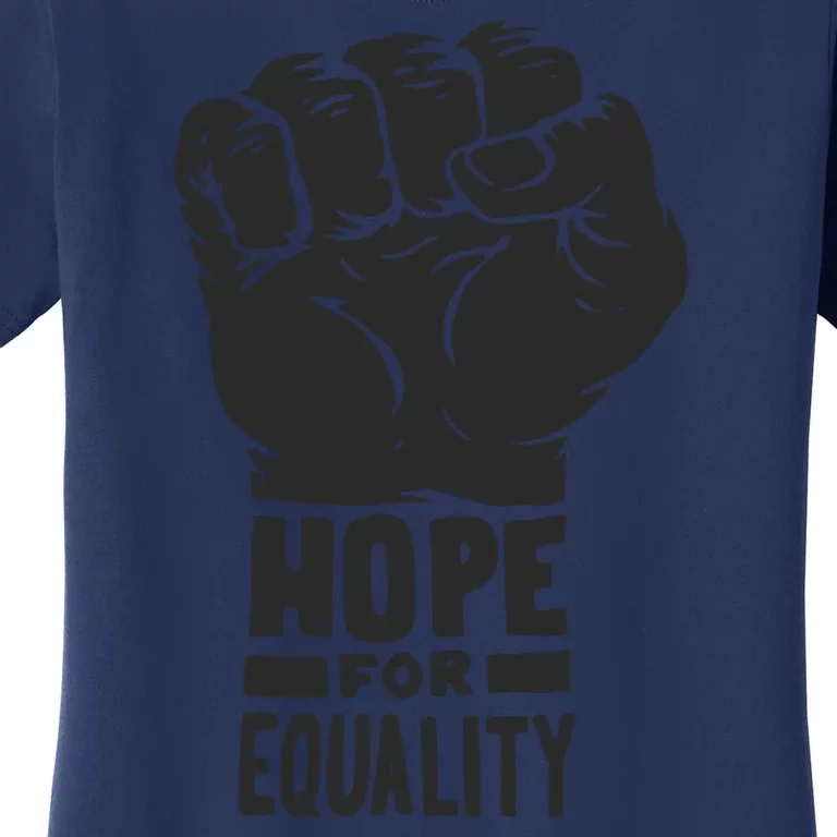 Hope For Equality Black History Month Women's T-Shirt