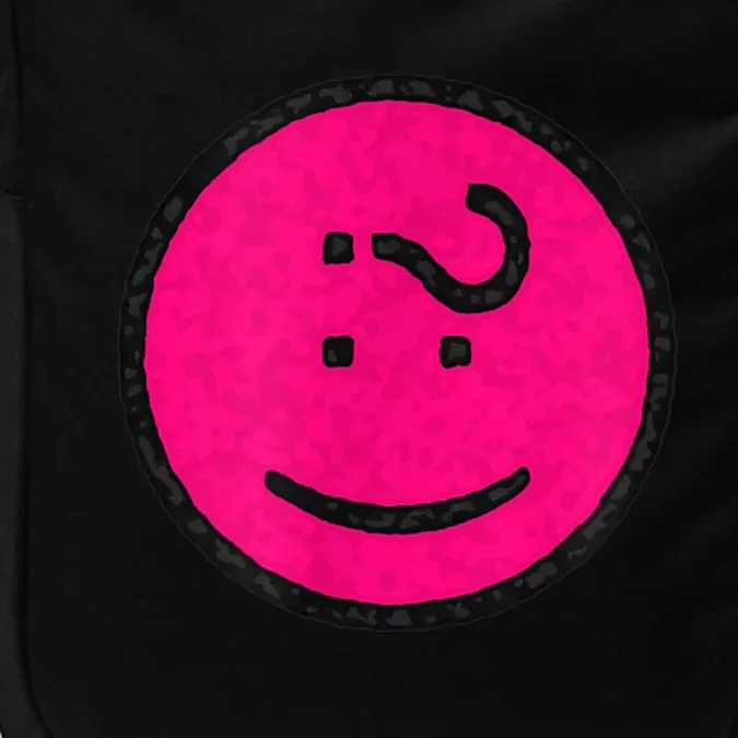 Happy Face Emoticon Funny Graphic for Teens Impact Tech Backpack