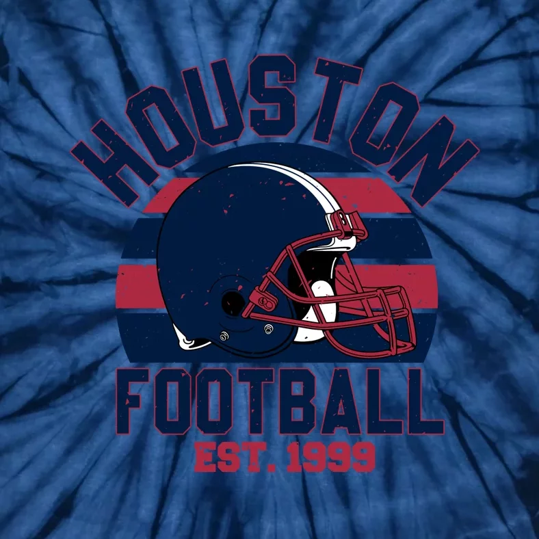 Houston Football Est 1999 Team Supporter Tie-Dye T-Shirt