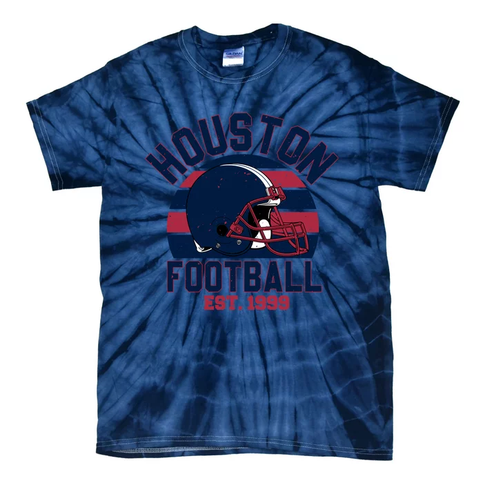 Houston Football Est 1999 Team Supporter Tie-Dye T-Shirt