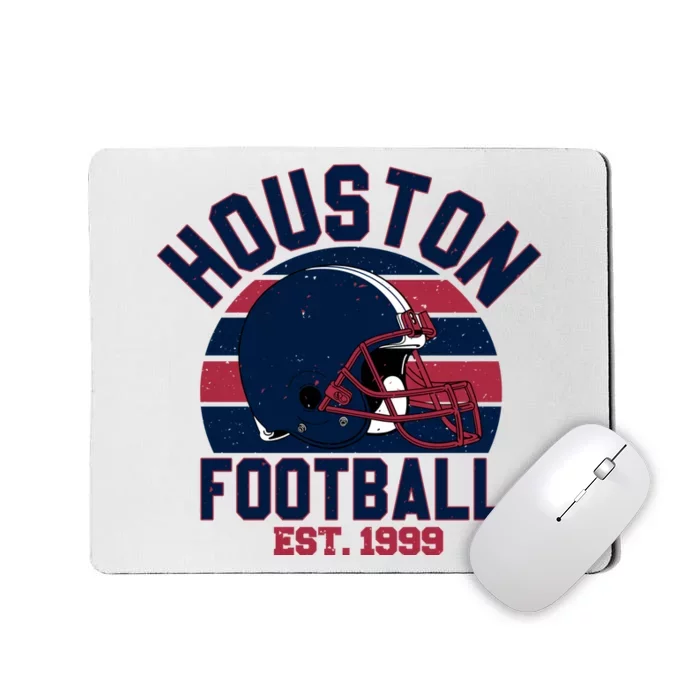 Houston Football Est 1999 Team Supporter Mousepad