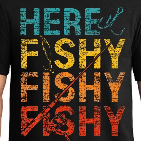 Here Fishy Fishy Fishy Pajama Set