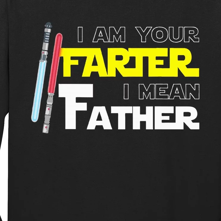 Here Fishy Fishy Fishyi Am Your Farter I Mean Father Long Sleeve Shirt