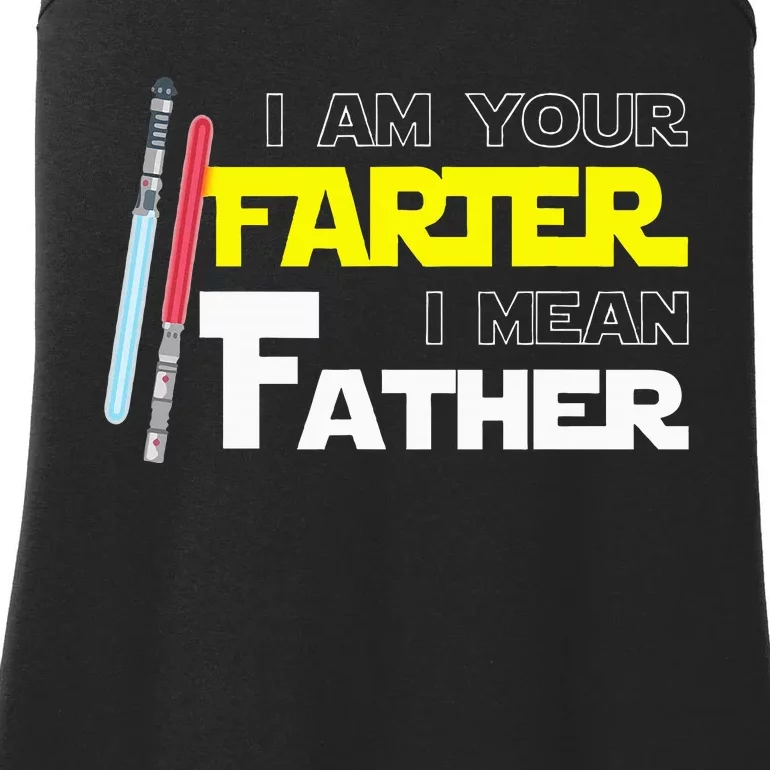 Here Fishy Fishy Fishyi Am Your Farter I Mean Father Ladies Essential Tank