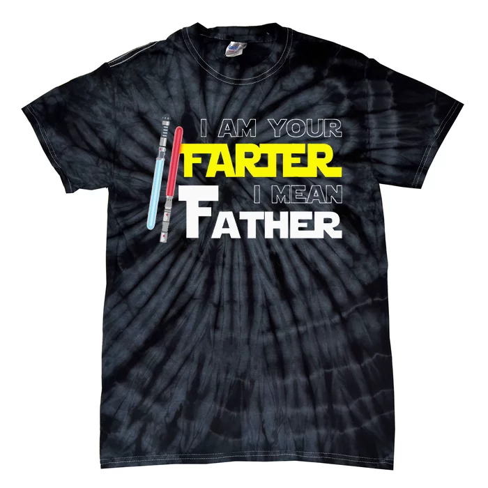 Here Fishy Fishy Fishyi Am Your Farter I Mean Father Tie-Dye T-Shirt